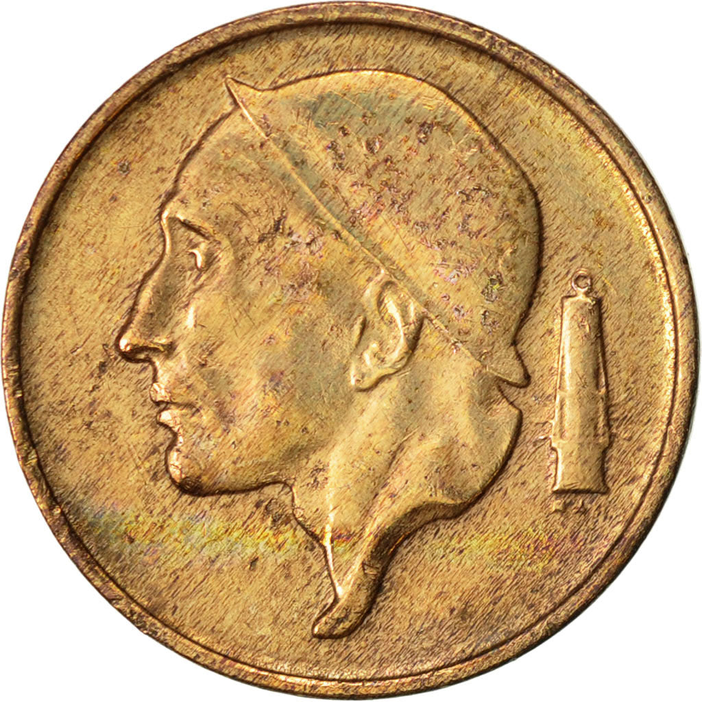Coin, Belgium, Baudouin I, 50 Centimes, 1971, EF(40-45), Bronze, KM:148.1