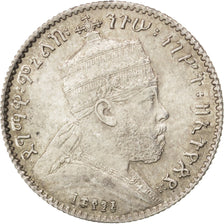 ETHIOPIA, Gersh, 1898, Paris, KM #12, MS(63), Silver, 16.5, 1.41