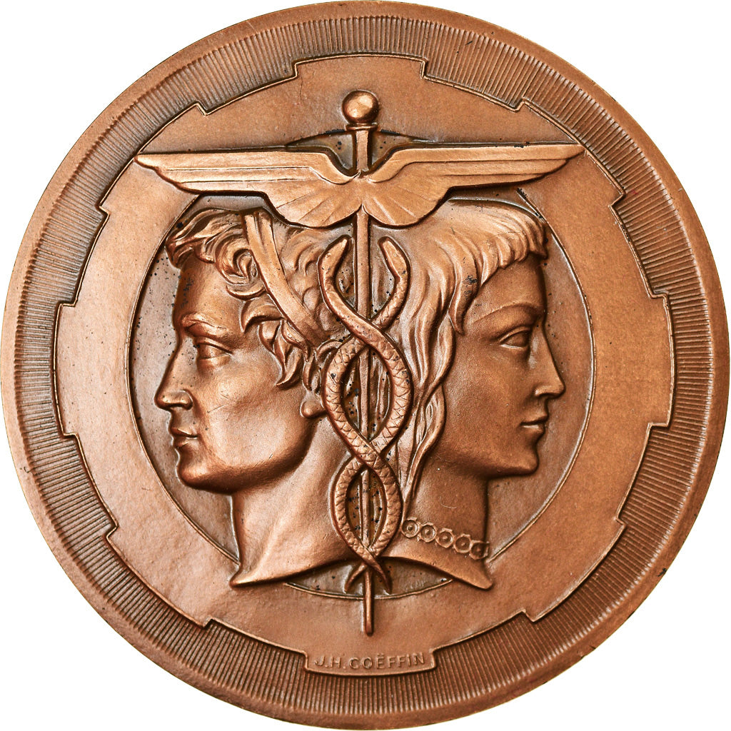 France, Médaille, Chambre de Commerce et d'Industrie de Rouen, Shipping, 1978