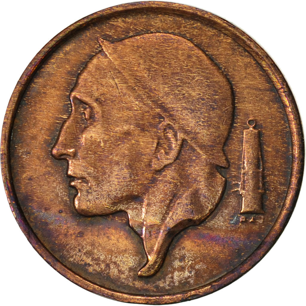Coin, Belgium, Baudouin I, 50 Centimes, 1973, EF(40-45), Bronze, KM:148.1