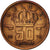 Moneta, Belgio, Baudouin I, 50 Centimes, 1975, BB, Bronzo, KM:149.1