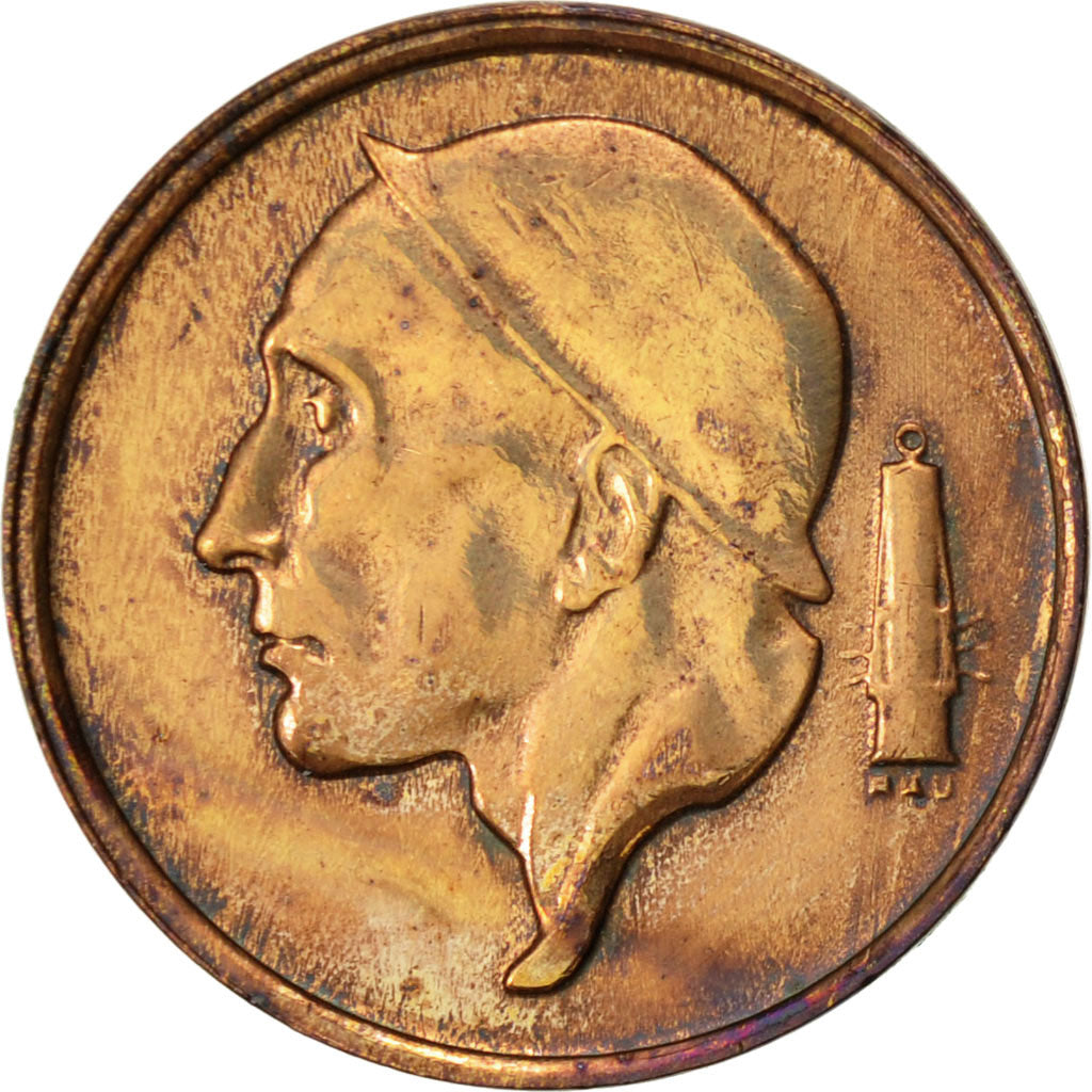 Coin, Belgium, Baudouin I, 50 Centimes, 1982, EF(40-45), Bronze, KM:149.1