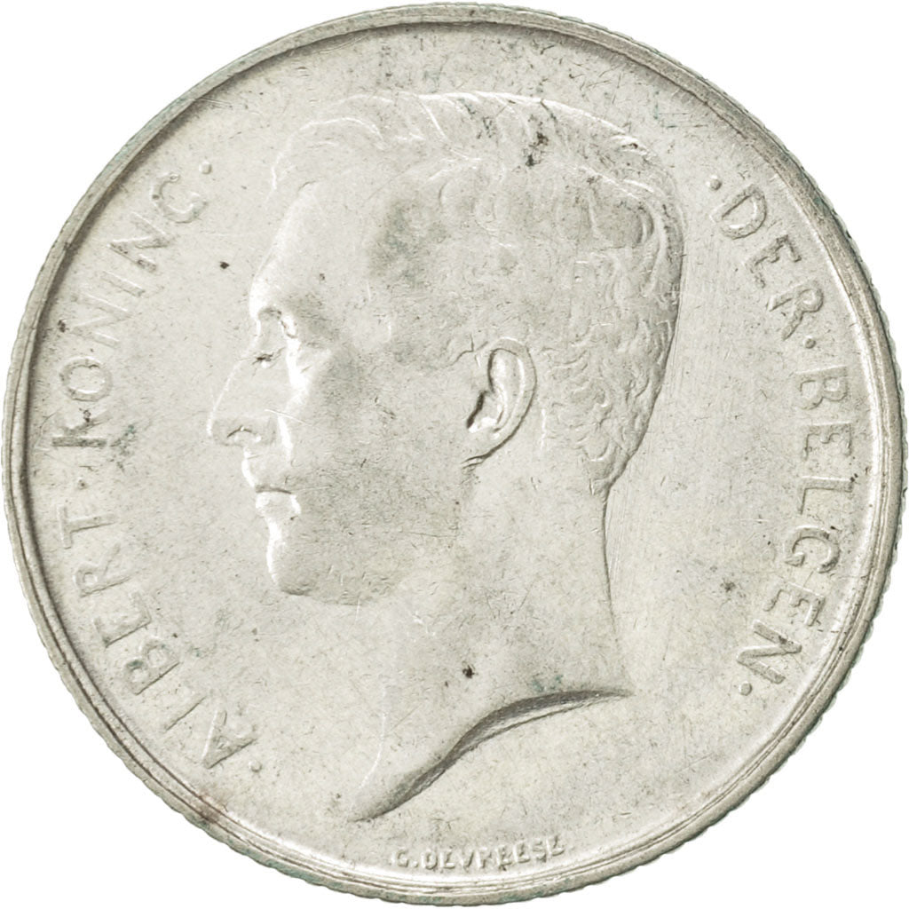 Coin, Belgium, Franc, 1912, EF(40-45), Silver, KM:73.1