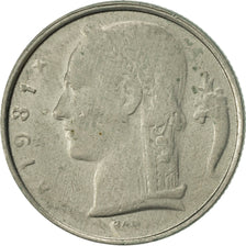 Moneta, Belgio, 5 Francs, 5 Frank, 1981, BB, Rame-nichel, KM:135.1