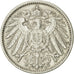 GERMANY - EMPIRE, Wilhelm II, Mark, 1896, Munich, AU(50-53), Silver, KM:14