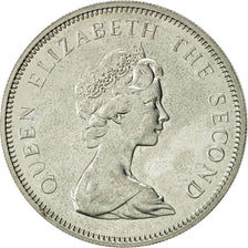 Tuvalu, Elizabeth II, 20 Cents, 1976, British Royal Mint, AU(55-58)
