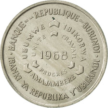 Monnaie, Burundi, 10 Francs, 1968, SUP, Copper-nickel, KM:17