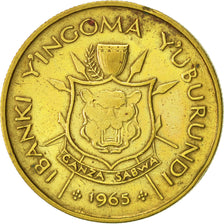 Burundi, Franc, 1965, SS, Messing, KM:6