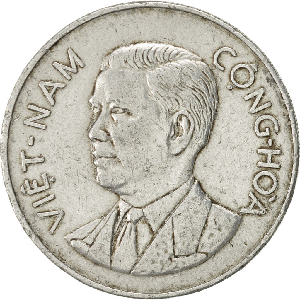 Vietnam, STATE OF SOUTH VIET NAM, 50 Su, 1960, Paris, EF(40-45), Aluminum, KM:4