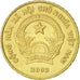 Moneta, Vietnam, SOCIALIST REPUBLIC, 5000 Dông, 2003, Vantaa, BB+, Ottone