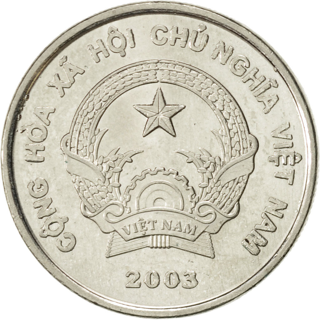 Coin, Vietnam, SOCIALIST REPUBLIC, 500 Dông, 2003, Vantaa, AU(55-58), Nickel