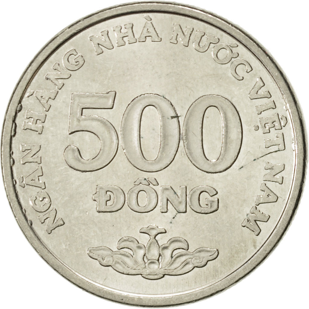Coin, Vietnam, SOCIALIST REPUBLIC, 500 Dông, 2003, Vantaa, AU(55-58), Nickel