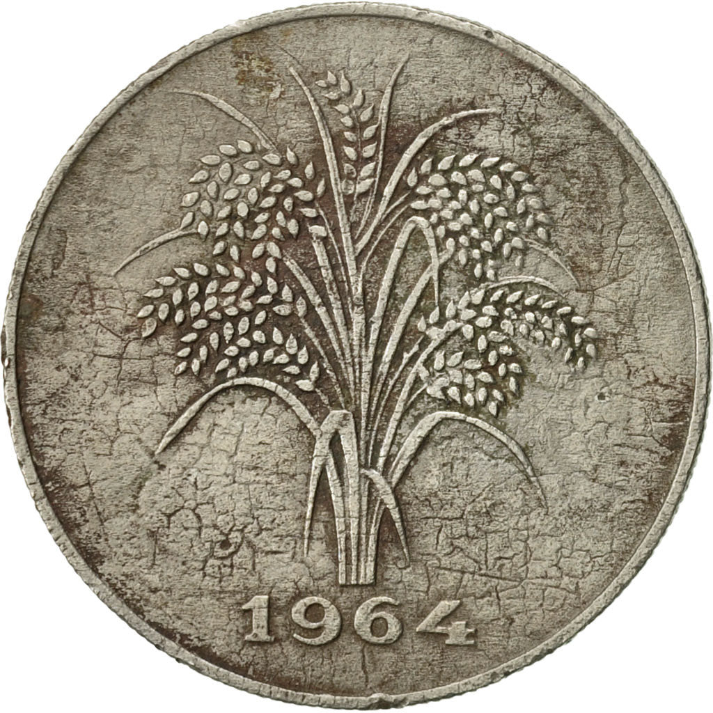 Vietnam, STATE OF SOUTH VIET NAM, 10 Dông, 1964, Vantaa, EF(40-45)