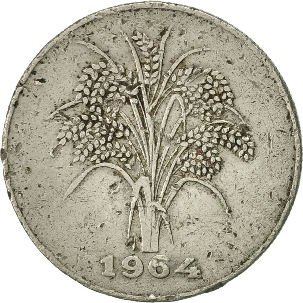 Coin, Vietnam, STATE OF SOUTH VIET NAM, Dong, 1964, EF(40-45), Copper-nickel