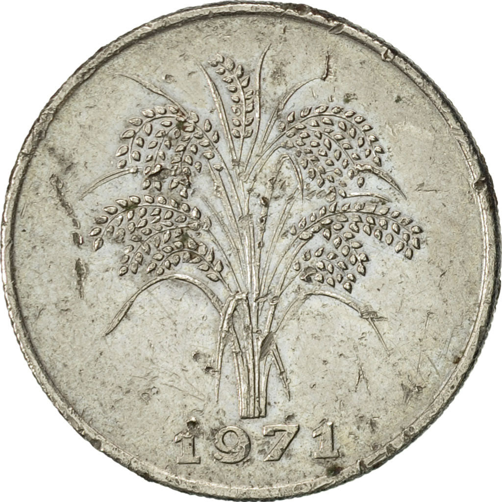 Moneta, Vietnam, STATE OF SOUTH VIET NAM, Dong, 1971, BB, Acciaio ricoperto in