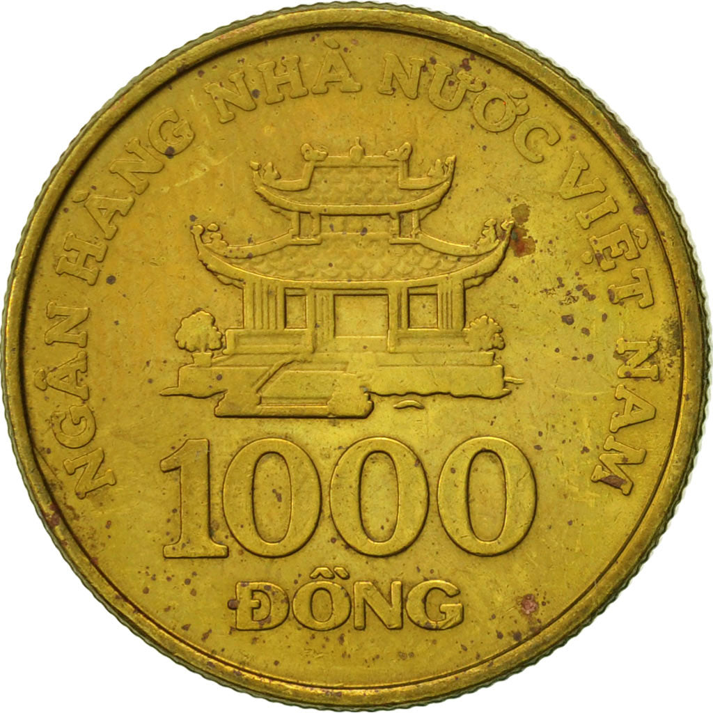 Moneta, Vietnam, SOCIALIST REPUBLIC, 1000 Dông, 2003, Vantaa, BB, Acciaio