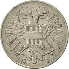 Coin, Austria, Schilling, 1935, AU(55-58), Copper-nickel, KM:2851