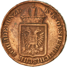Coin, Austria, Franz Joseph I, 2 Kreuzer, 1848, EF(40-45), Copper, KM:2188