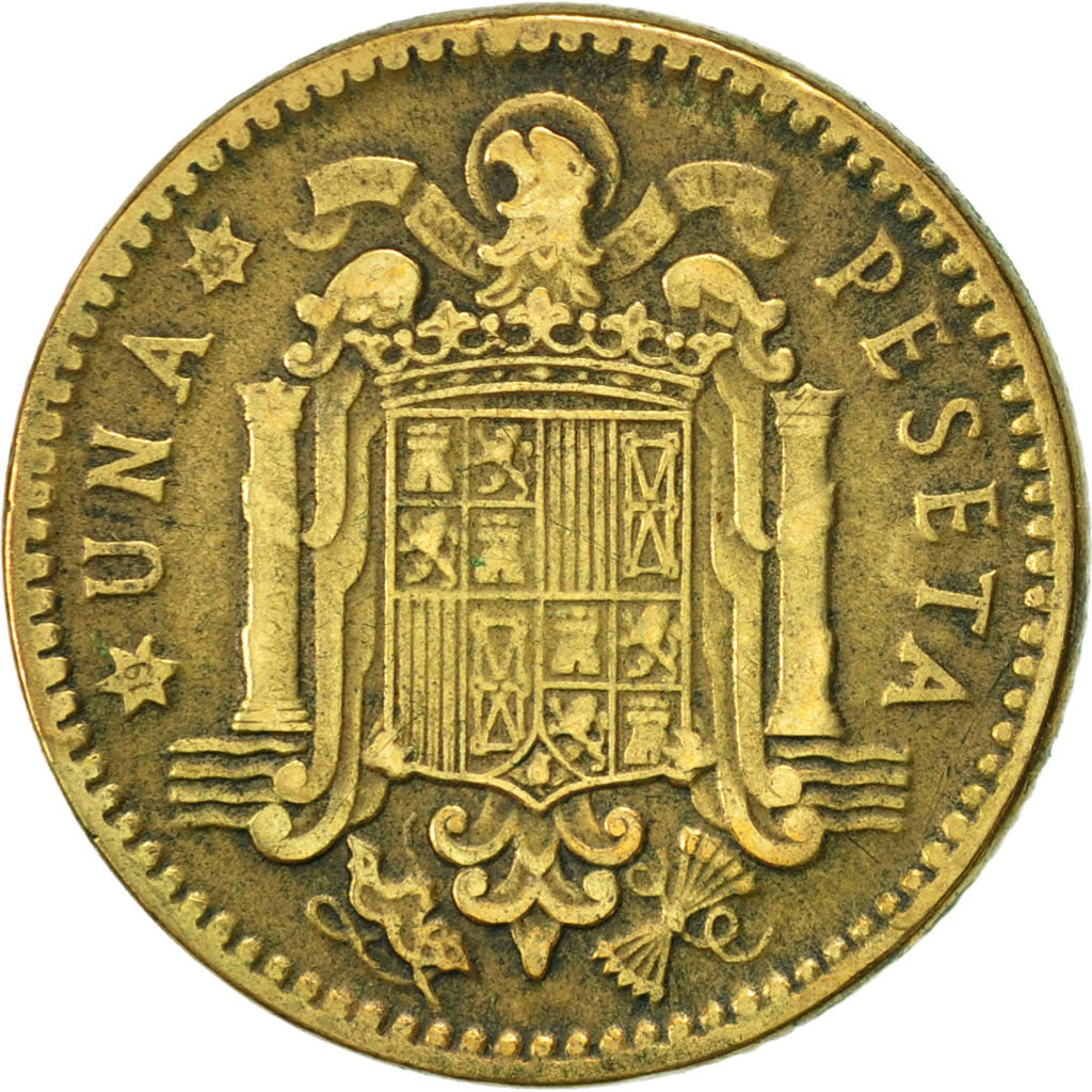 Monnaie, Espagne, Francisco Franco, caudillo, Peseta, 1965, TTB