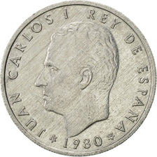 Münze, Spanien, Juan Carlos I, 50 Centimos, 1980, SS+, Aluminium, KM:815