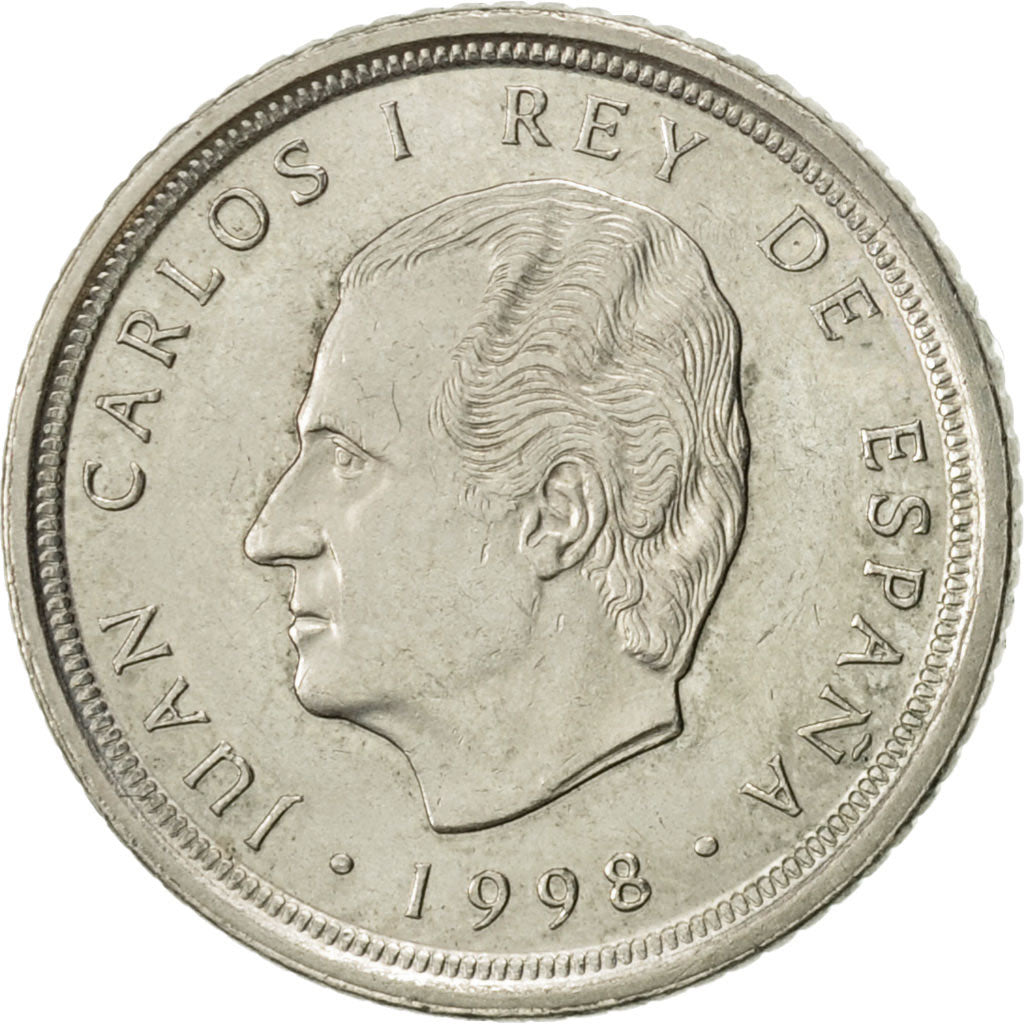 Moneda, España, Juan Carlos I, 10 Pesetas, 1998, EBC, Cobre - níquel, KM:1012