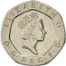 Coin, Great Britain, Elizabeth II, 20 Pence, 1995, AU(55-58), Copper-nickel