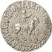 Moneda, Indo-Scythian Kingdom, Azes I, Tetradrachm, EBC, Plata