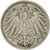 Moneda, ALEMANIA - IMPERIO, Wilhelm II, 5 Pfennig, 1908, Karlsruhe, MBC, Cobre -