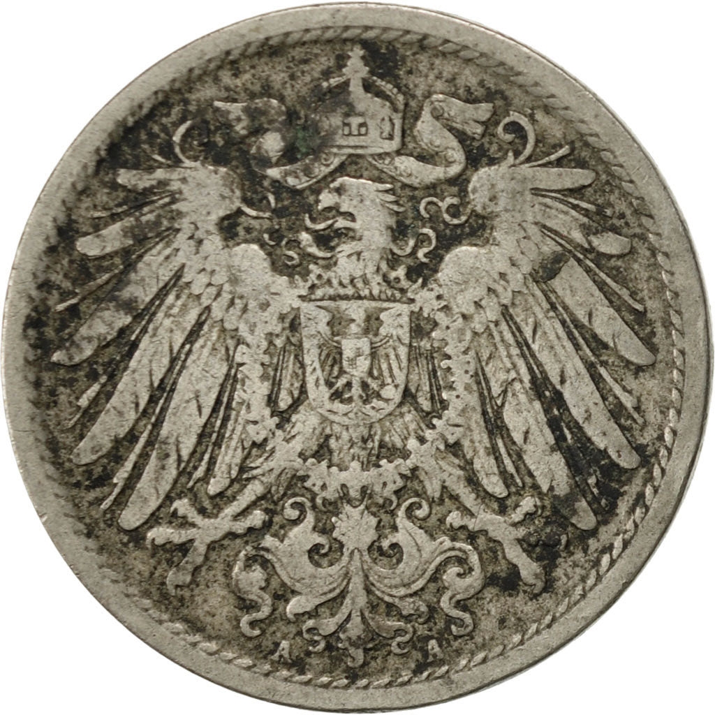 Coin, GERMANY - EMPIRE, Wilhelm II, 10 Pfennig, 1903, Berlin, VF(30-35)