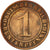 Coin, GERMANY, WEIMAR REPUBLIC, Rentenpfennig, 1924, Munich, EF(40-45), Bronze
