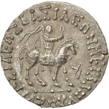 Coin, Indo-Scythian Kingdom, Azes I, Tetradrachm, AU(50-53), Silver