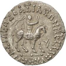 Münze, Indo-Scythian Kingdom, Azes I, Tetradrachm, SS+, Silber