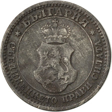 Moneta, Bulgaria, 5 Stotinki, 1913, VF(20-25), Miedź-Nikiel, KM:24
