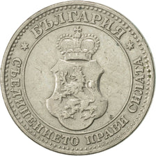 Coin, Bulgaria, 5 Stotinki, 1912, AU(55-58), Copper-nickel, KM:24