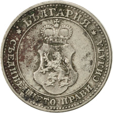 Coin, Bulgaria, 10 Stotinki, 1913, EF(40-45), Copper-nickel, KM:25