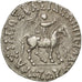 Moeda, Reino Indo-Cita, Azes I, Tetradrachm, AU(55-58), Prata