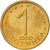 Moneda, Bulgaria, Stotinka, 2000, MBC+, Latón chapado en acero, KM:237a