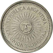 Argentina, 5 Centavos, 1993, AU(50-53), Copper-nickel, KM:109a.1