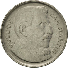 Coin, Argentina, 10 Centavos, 1953, AU(50-53), Nickel Clad Steel, KM:47a