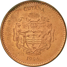Guyana, 5 Dollars, 1996, Royal Mint, EF(40-45), Copper Plated Steel, KM:51