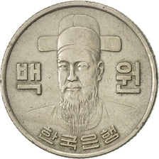 Moneda, COREA DEL SUR, 100 Won, 1973, MBC+, Cobre - níquel, KM:9
