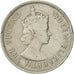 Coin, Mauritius, Elizabeth II, 1/2 Rupee, 1965, EF(40-45), Copper-nickel