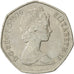 Münze, Großbritannien, Elizabeth II, 50 New Pence, 1976, SS, Copper-nickel