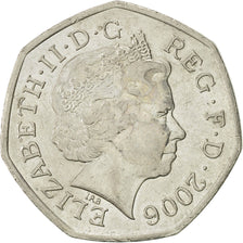 Coin, Great Britain, Elizabeth II, 50 Pence, 2006, British Royal Mint