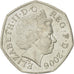Coin, Great Britain, Elizabeth II, 50 Pence, 2006, British Royal Mint