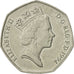 Great Britain, Elizabeth II, 50 Pence, 1994, AU(50-53), Copper-nickel, KM:966
