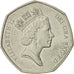 Great Britain, Elizabeth II, 50 Pence, 1992, AU(50-53), Copper-nickel, KM:963