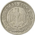Coin, GERMANY, WEIMAR REPUBLIC, 50 Reichspfennig, 1929, Berlin, AU(55-58)