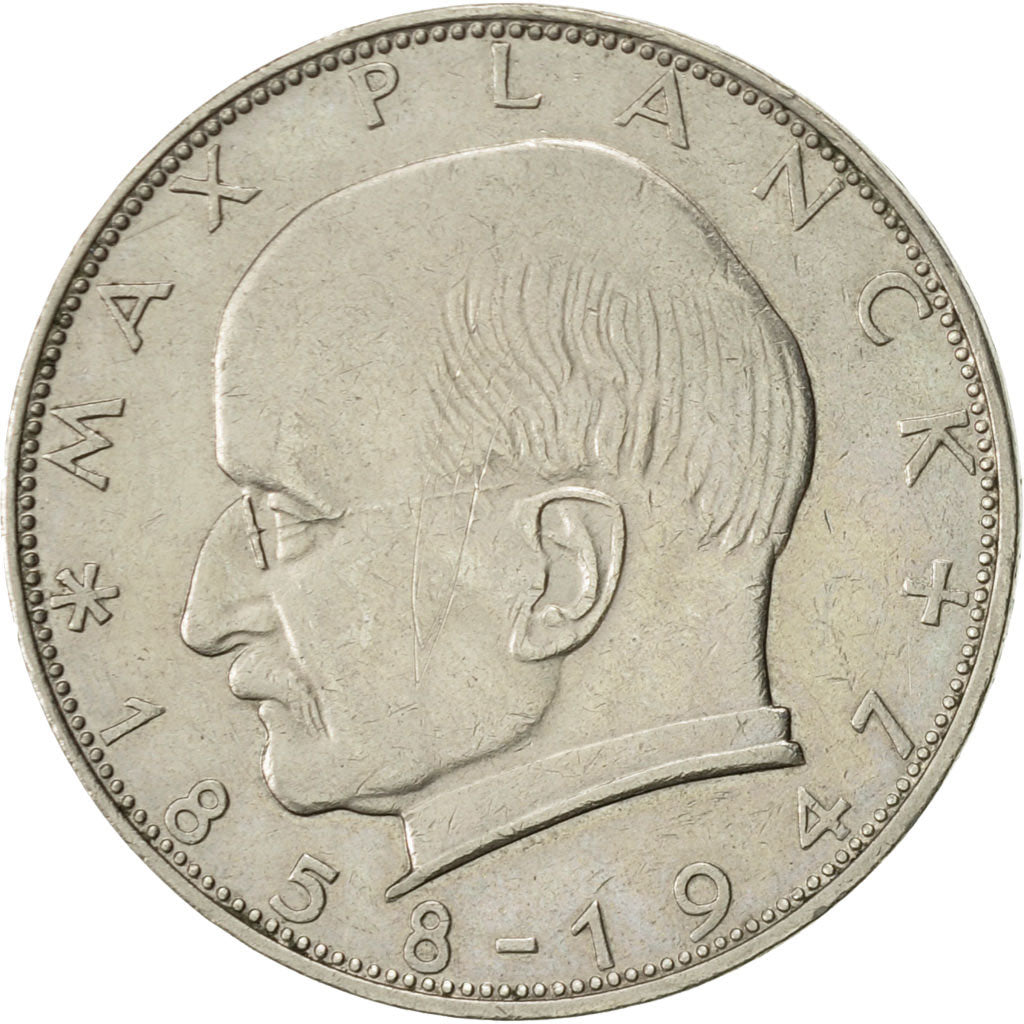Moneta, GERMANIA - REPUBBLICA FEDERALE, 2 Mark, 1962, Hambourg, BB+