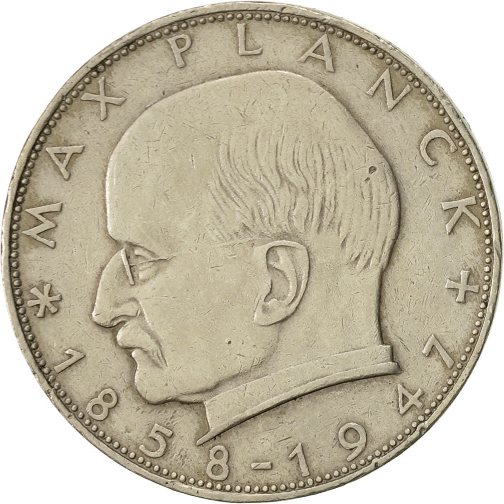 Coin, GERMANY - FEDERAL REPUBLIC, 2 Mark, 1961, Stuttgart, AU(50-53)